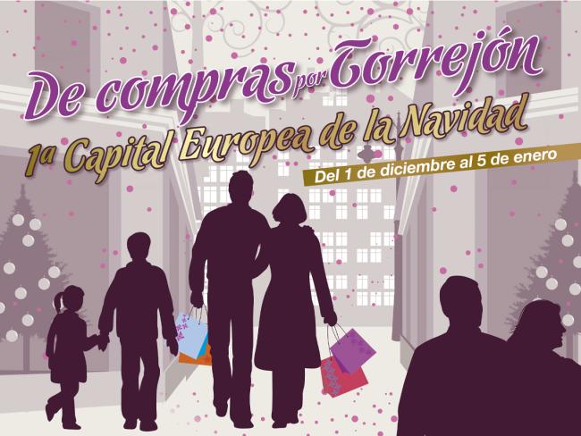 “De compras por Torrejón 1ª Capital Europea de la Navidad” 