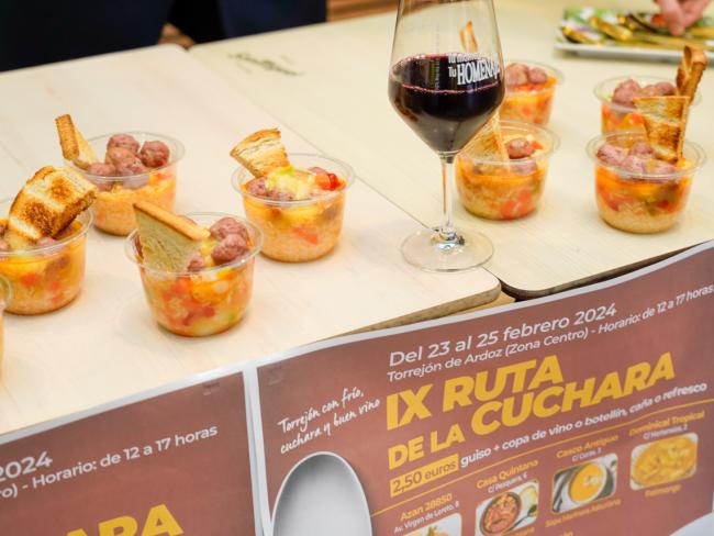 Momento de la presentación de la IX Ruta de la Cuchara