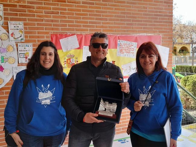 Responsables del colegio La Gaviota, que participa en el programa “Agrupaciones Educativas del Ministerio de Educación, Formación Profesional y Deportes”