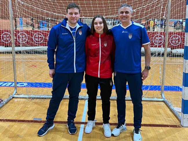 De izquierda a derecha: Alberto López, María Rollón y Javier Triguero