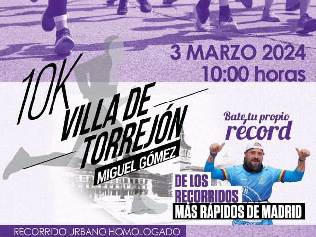  6ª edición de la carrera “10K Villa de Torrejón – Miguel Gómez”