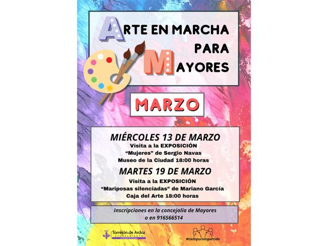 “Arte en marcha para mayores”