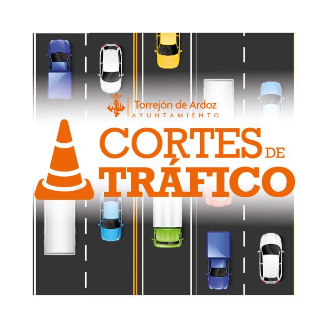 Aviso cortes de tráfico