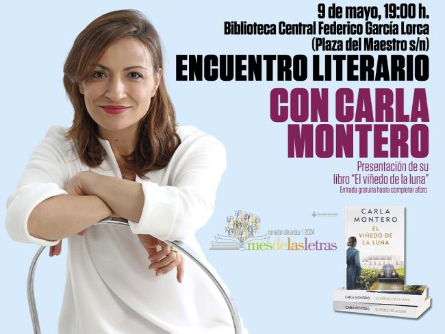 Encuentro literario con Carla Montero 