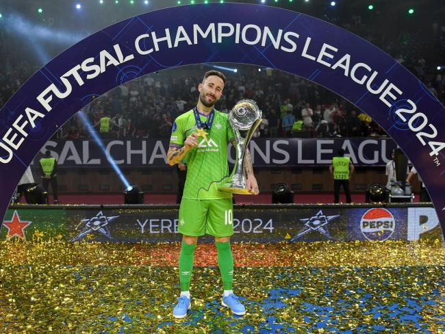 Mario Rivillos, tetracampeón de la UEFA Futsal Champions League