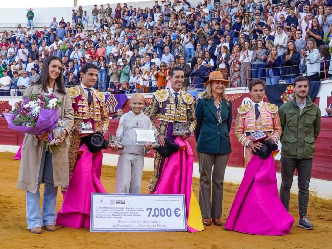 Excelente entrada en el evento taurino solidario para la lucha contra el cáncer infantil