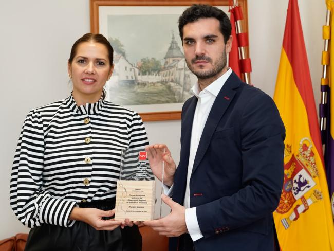 El Punto Municipal del Observatorio Regional de Violencia de Género (PMORVG) de Torrejón de Ardoz recibe el reconocimiento de la Comunidad de Madrid por su destacada labor