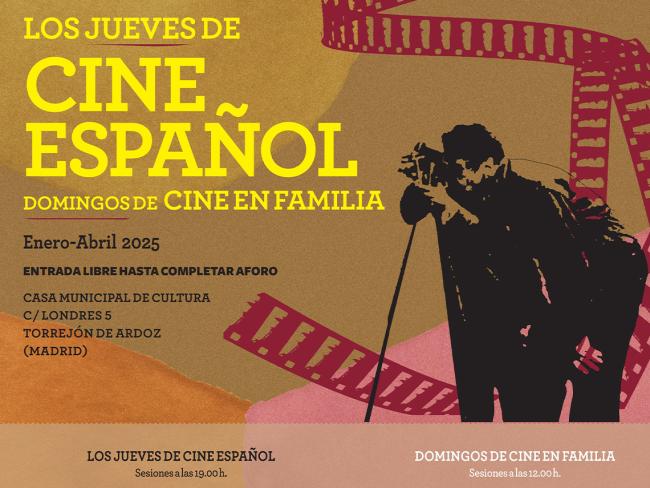“Jueves de Cine en Español” y “Domingos de Cine en Familia”
