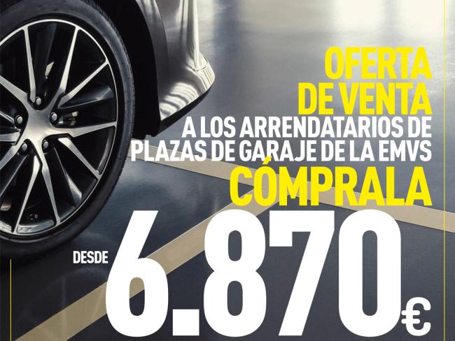 El Ayuntamiento de Torrejón de Ardoz pone a la venta plazas de aparcamiento desde 6.870 euros 