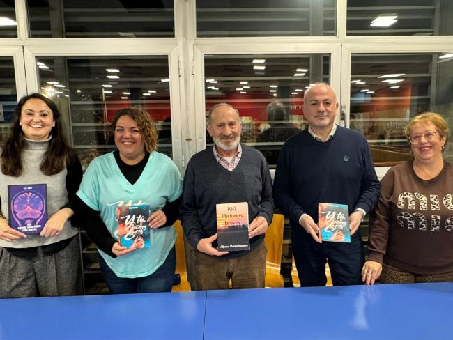 Presentados los libros de los escritores locales, Inmaculada García-Pardo, Alfonso Martín Bautista e Itziar Castaño