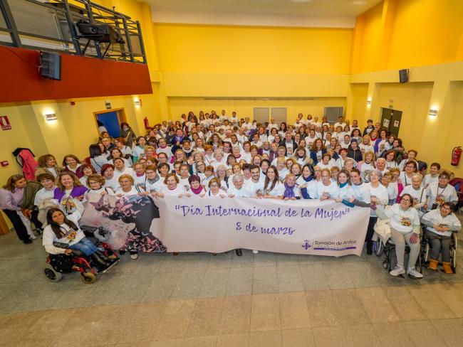 Imagen de la Marcha por la Igualdad que se celebró en el Centro Polivalente Abogados de Atocha