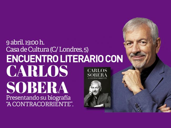 Carlos Sobera en el Mes de las letras