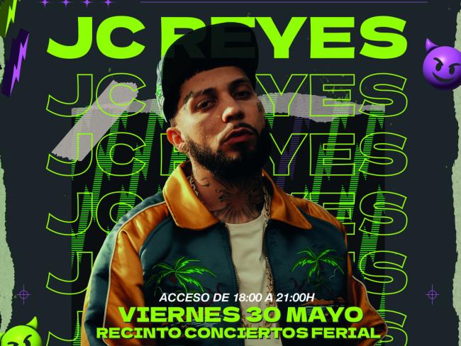 Todavía quedan invitaciones para torrejoneros para disfrutar del concierto de JC Reyes del próximo 30 de mayo