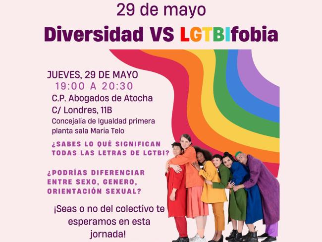 Nueva jornada de “Salta Torrejón”, Servicio de Asesoramiento, Información y Orientación dirigido al colectivo LGTBI en Torrejón de Ardoz