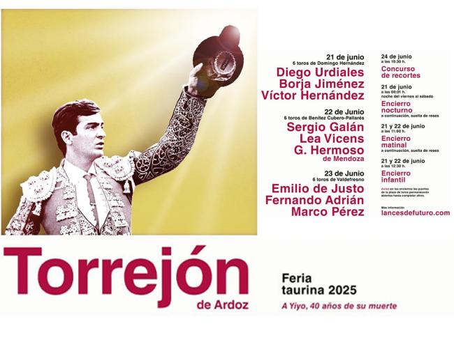 Feria Taurina 2025 Torrejón de Ardoz