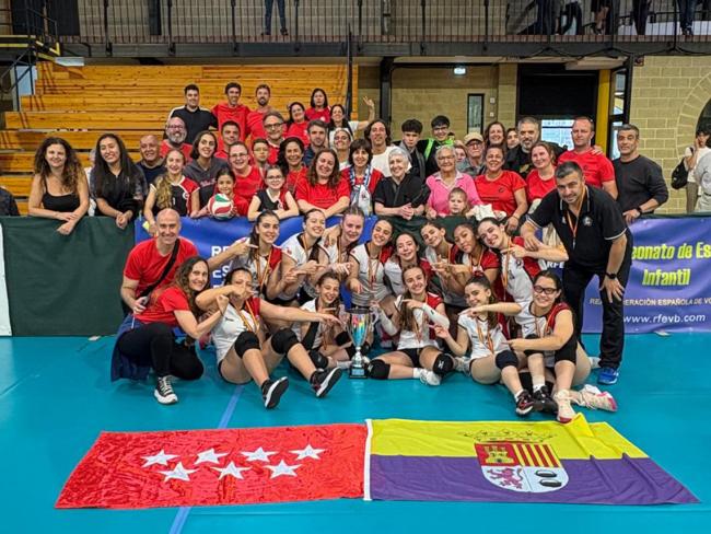 Equipo infantil subcampeón de España