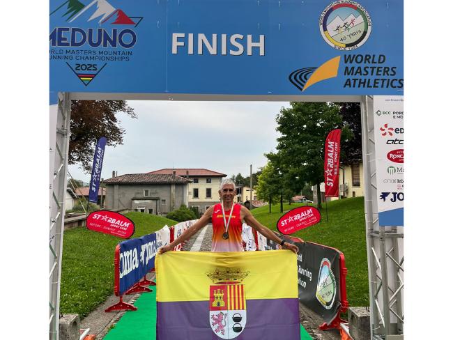 El torrejonero, Francisco Fernández, doble subcampeón del mundo en Carrera de Montaña