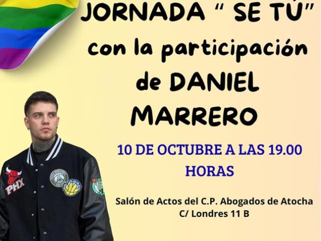 Mañana, viernes 10 de octubre a las 19:00 horas, tendrá lugar la jornada “Sé tú” con motivo del Día Nacional para Salir del Armario