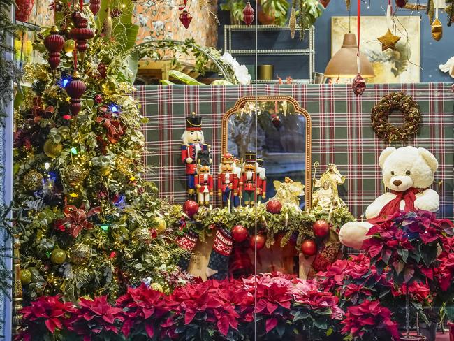 Imagen de un escaparate de uno de los comercios que participó el pasado año en el concurso