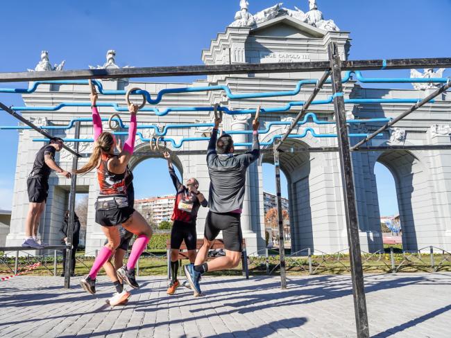La carrera se desarrolló en el incomparable marco del Parque Europa