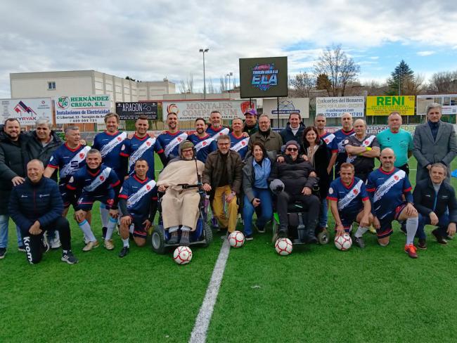 La concejala de Deportes y Turismo, Miriam Gutiérrez, asistió al torneo “Torrejón Golea a la ELA”