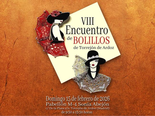 Torrejón de Ardoz acogerá el VIII Encuentro Nacional de Bolillos 