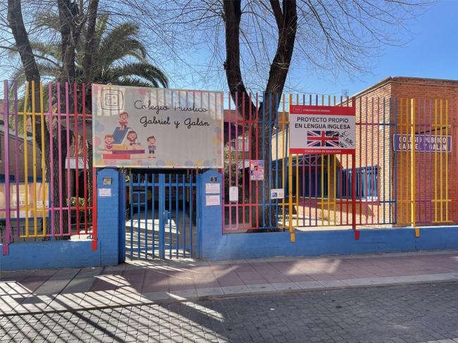 El colegio Gabriel y Galán de Torrejón de Ardoz