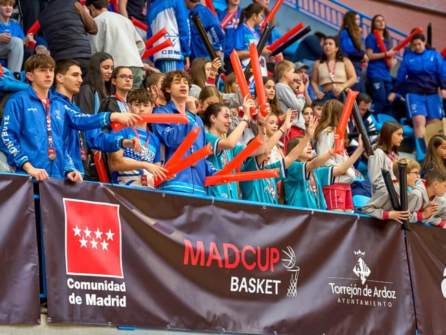Torrejón de Ardoz fue una de las sedes de la MadCup de baloncesto 