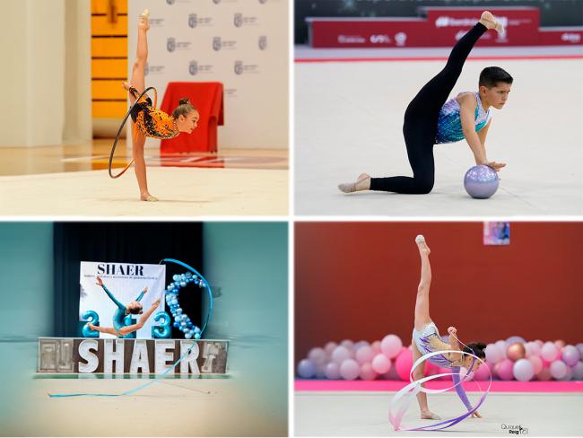 De izquierda a derecha y de arriba a abajo: Alma Greño, Daniel Martín, Irene Gutiérrez y Martina Damián