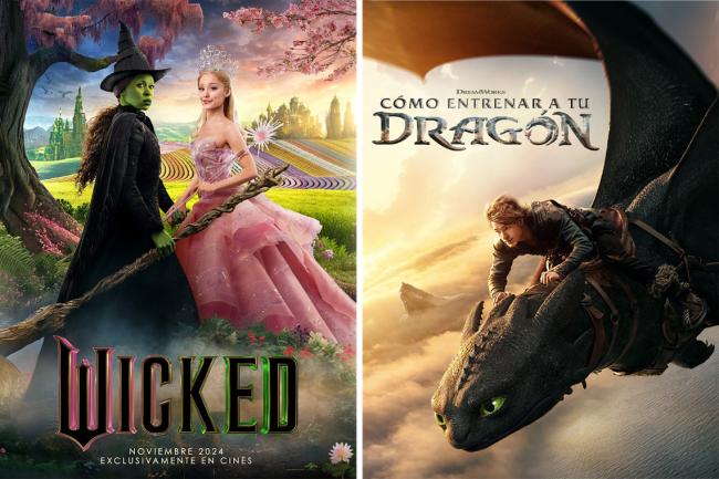Este fin de semana continúa el Cine de Verano 2026 con “Wicked” (viernes) y “Como entrenar a tu dragón” (sábado)